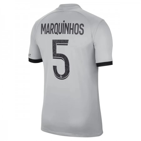 Jalkapallo Pelipaidat/Peliasut Paris Saint-Germain Marquinhos 5 Vieraspelipaita 2022-23